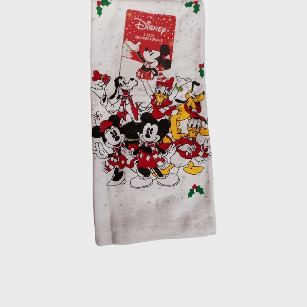 Disney Christmas Kitchen Towels 2 Pack